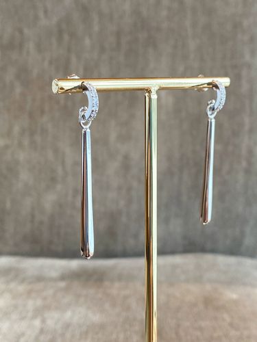 Sølvdråper ørepynt